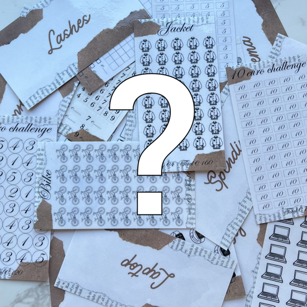 Verrassingspakketje privécollectie paper A6 (5st)