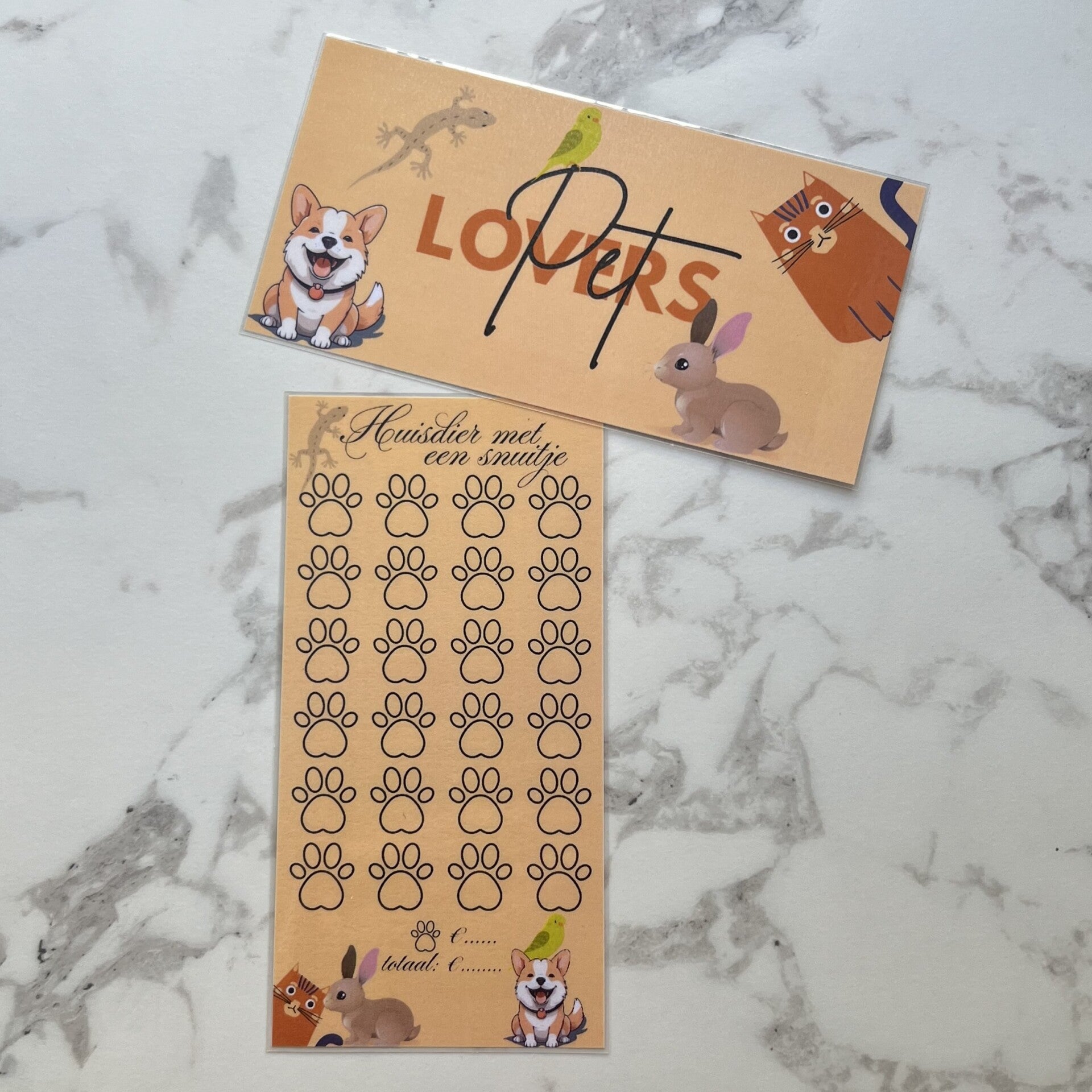 Pet lovers met dashboard