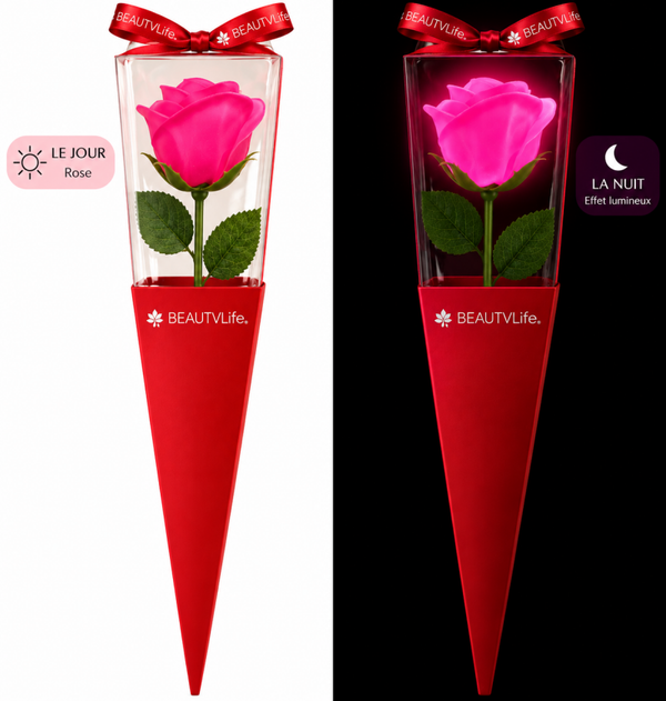 🌹 Rose immortelle Phosphorescente – Vendue à l’unité