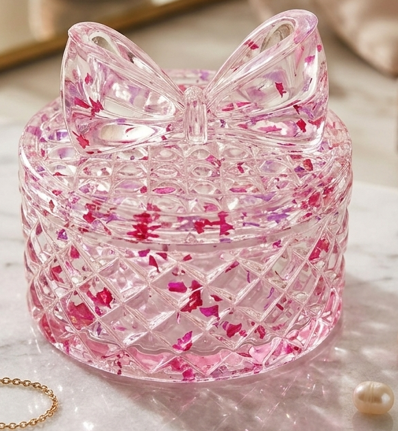 🎀 Boîte décorative en résine