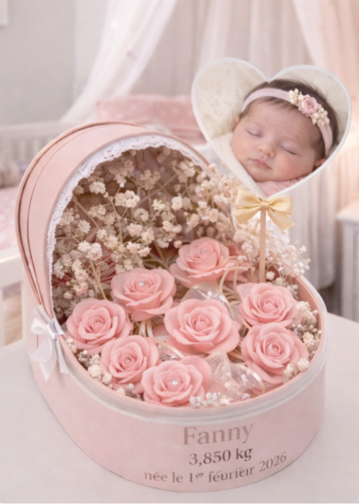 👑 Écrin de Naissance “Douce Promesse”