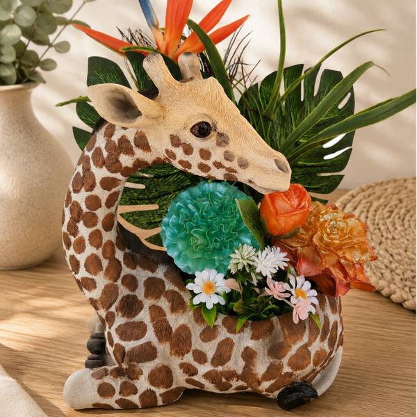 Vase girafe