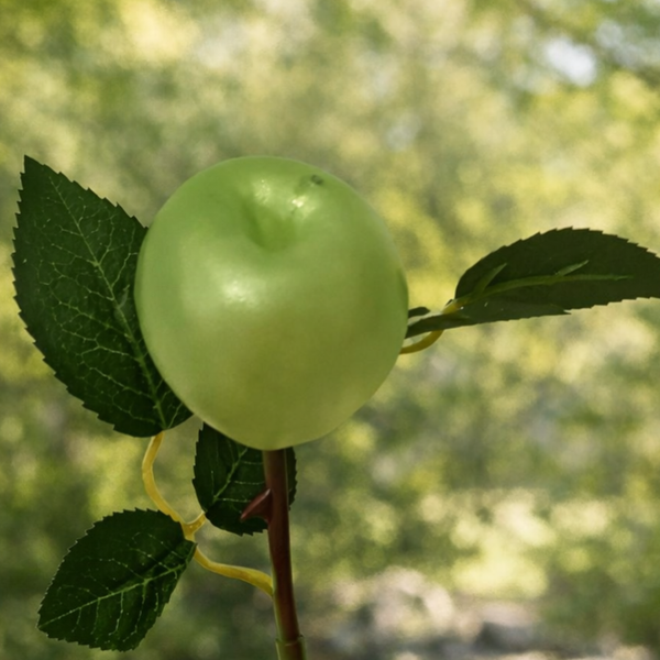 🍏 Fleur Pomme Créative en Résine – Décoration Nature