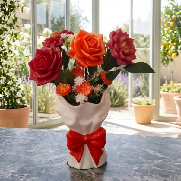 Bouquet Floral Élégance – Création Personnalisable