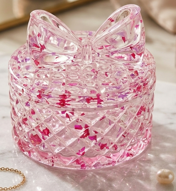 🎀 Boîte décorative en résine