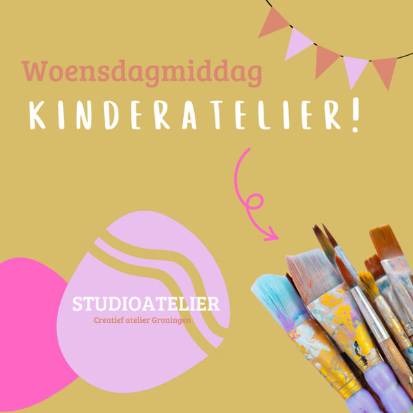 Woensdagmiddag kinderatelier