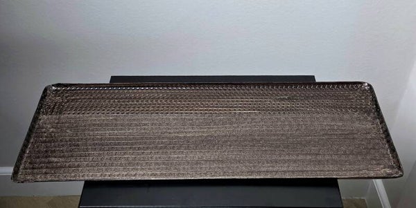 Tray artistic rechthoekig zwart/bruin