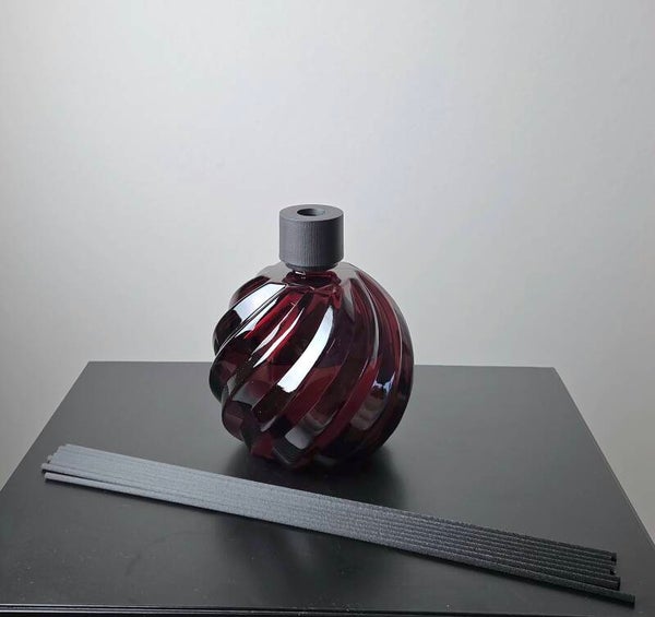 Diffuserset Aroma burgundy red