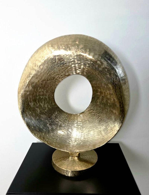 Gouden Decoratieve Schaal - Modern Design