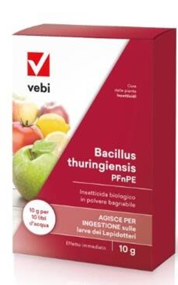 Vebi BACILLUS THURINGIENSIS Insetticida Biologico larve Lepidotteri