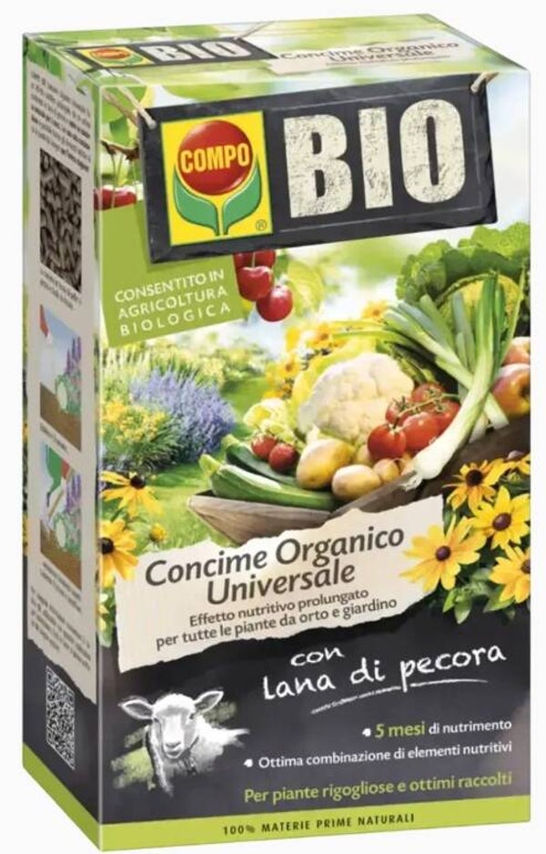 COMPO BIO Concime con Lana di Pecora 2kg