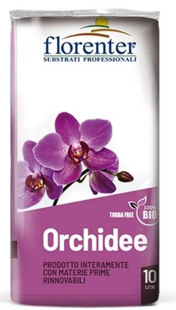 TERRICCIO SPECIFICO FLORENTER PER ORCHIDEE - Lt 10