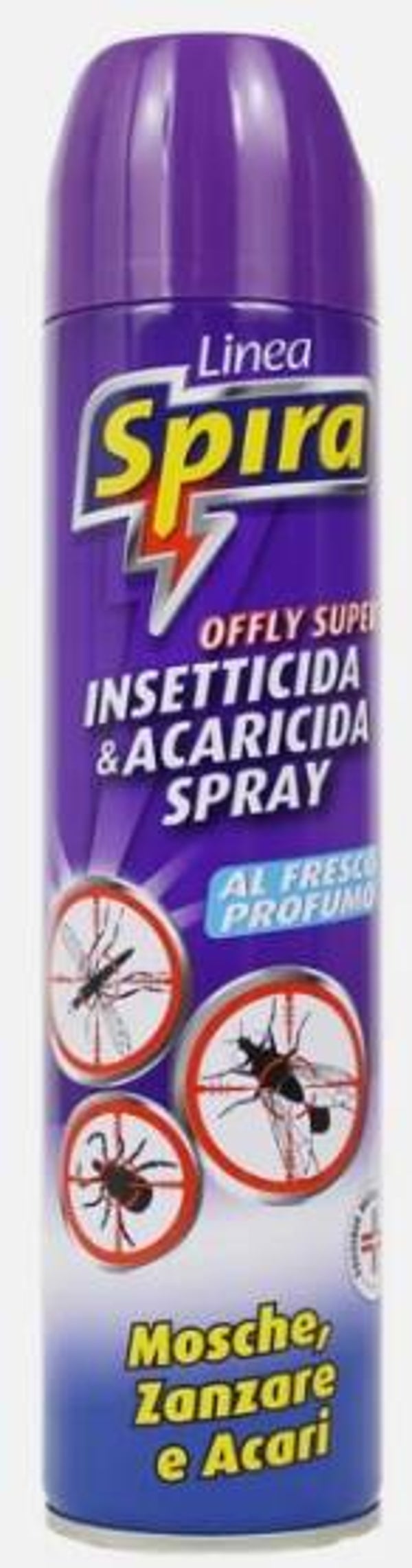 Insetticida spray Spira 400 ml acaricida mosche zanzare prodotto spray