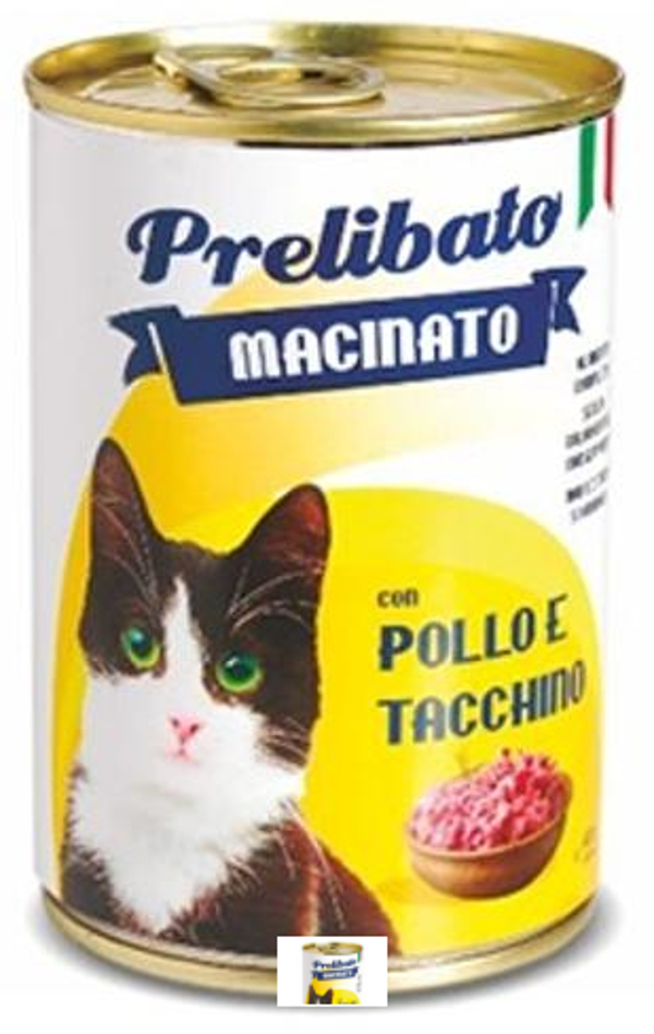 UNIPRO PRELIBATO PER GATTI CON POLLO E TACCHINO BARATTOLO 400 G