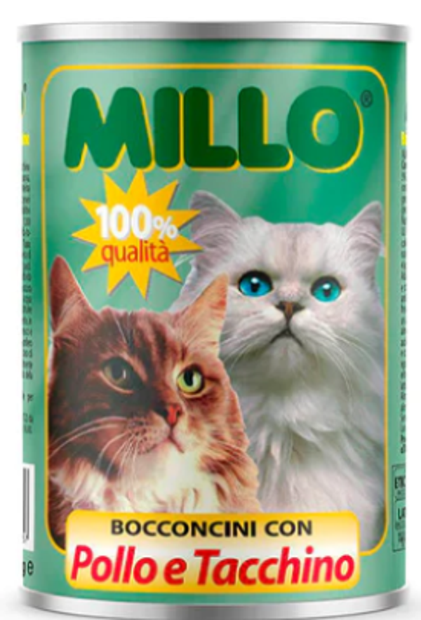 Bocconcini Millo  400 gr umido per gatti