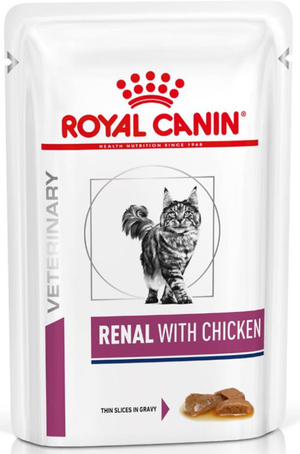 Royal Canin Renal Veterinary umido gatto -  85 Gr Pollo