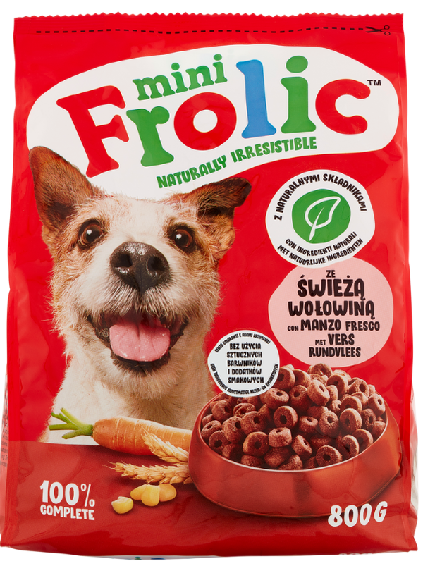 Frolic Dog Mini con Manzo fresco 800gr