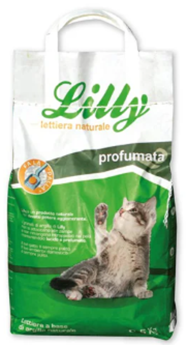 LETTIERA LILLY BENTONITE - NATURALE - Kg 5