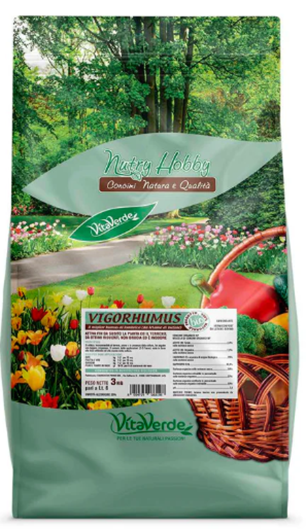 VIGORHUMUS - Kg 3 (= lt 6) - BIO
