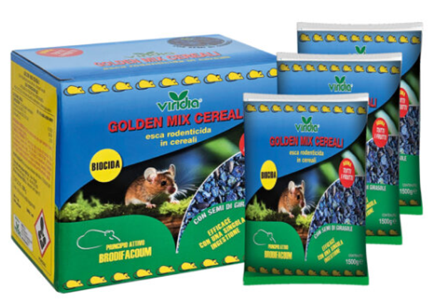Golden Mix cereali Biocida 1.5 Kg