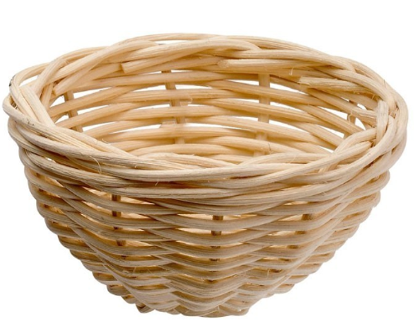 Nido in vimini diamtro 10 cm