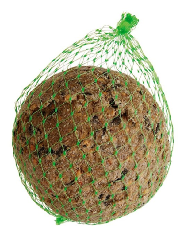 Palla di grasso per uccelli selvatici