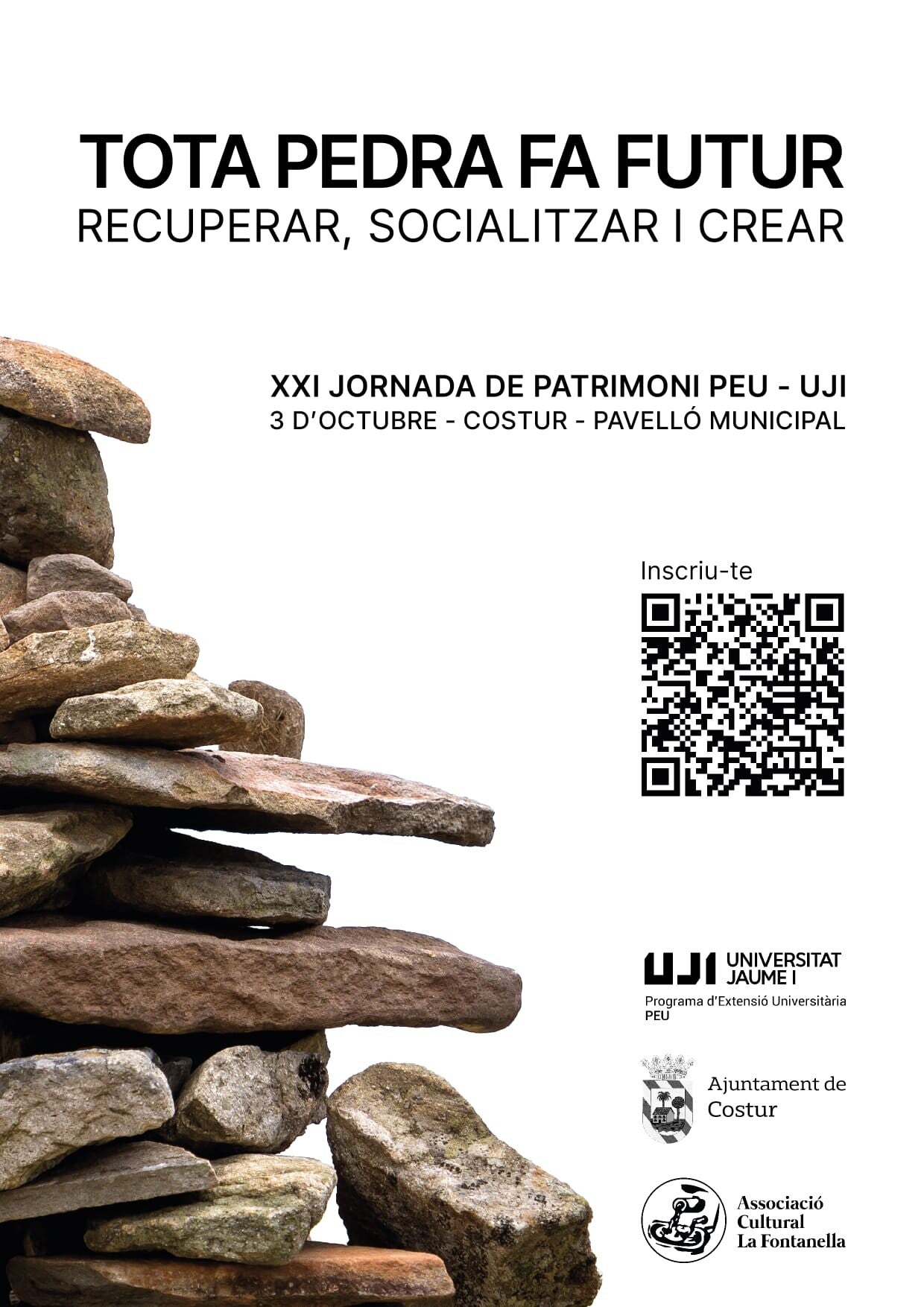 Cartell de la Setmana de la pedra seca 2026
