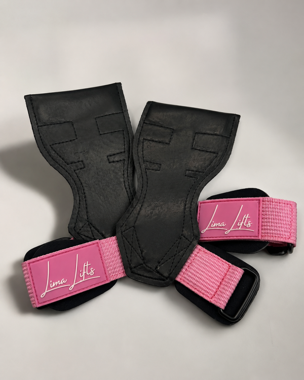 The Pink Icon Grip Straps