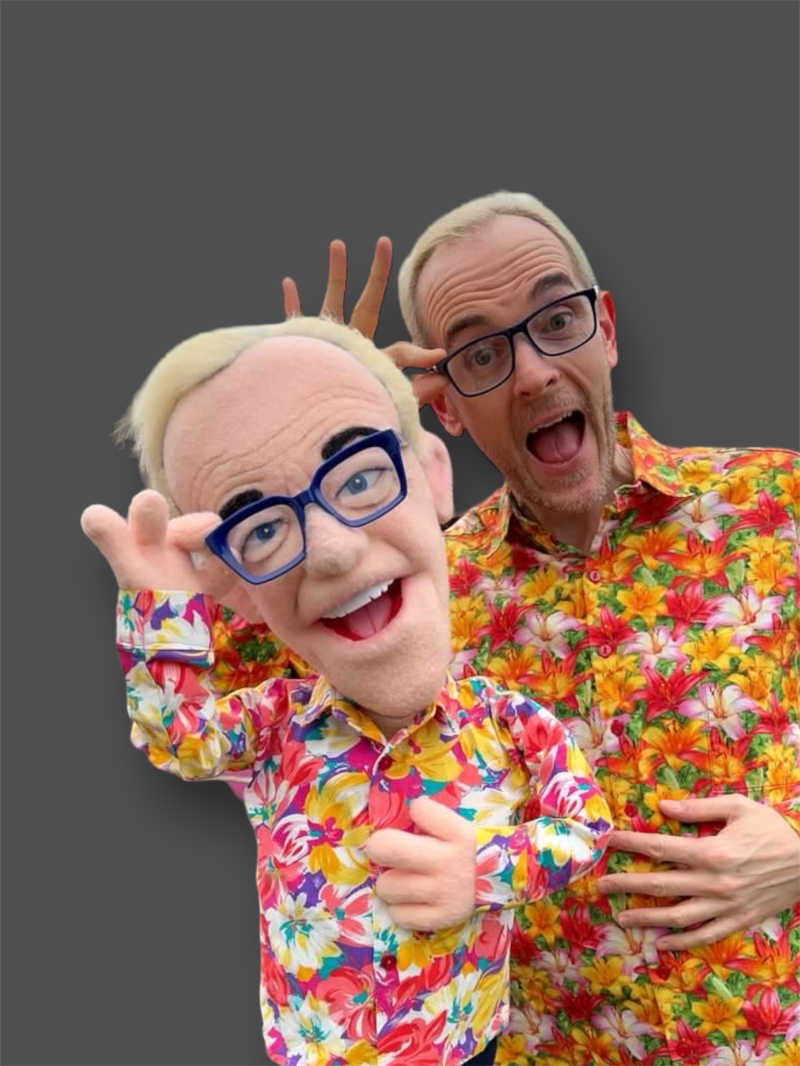 Phil Fletcher TVs Hacker the Dog puppeteer