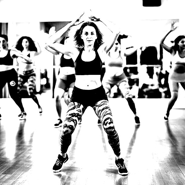 AI Image of Zumba fitness class