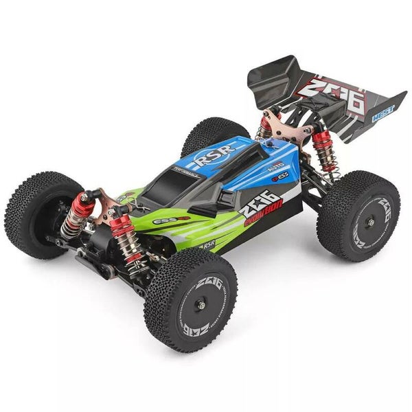 Wltoys 144001 Snelle RC Auto Kleur Groen