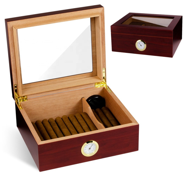 Humidor - Sigarendoos - Sigaren Bewaardoos - Klimaatkast voor Sigaren