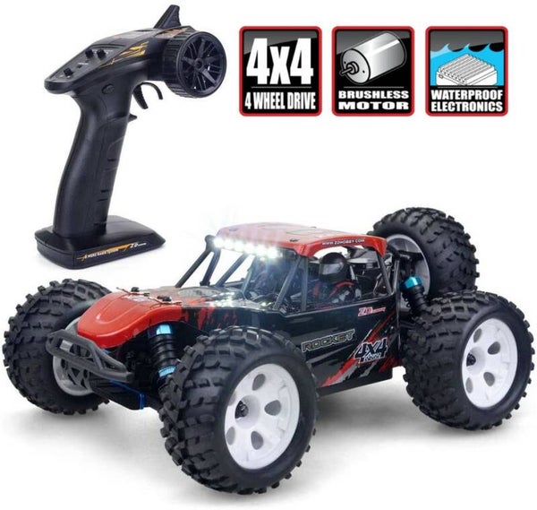 ZD Racing Rocket DTK16 Snelle RC Auto - Brushless RC Voertuig - Rood