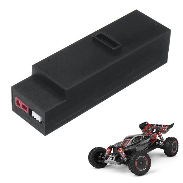 WLtoys Onderdeel - Originele Accu voor WLtoys 124010 - 7.4V 1300mAh 2S 25C Batterij met T-plug Aansluiting