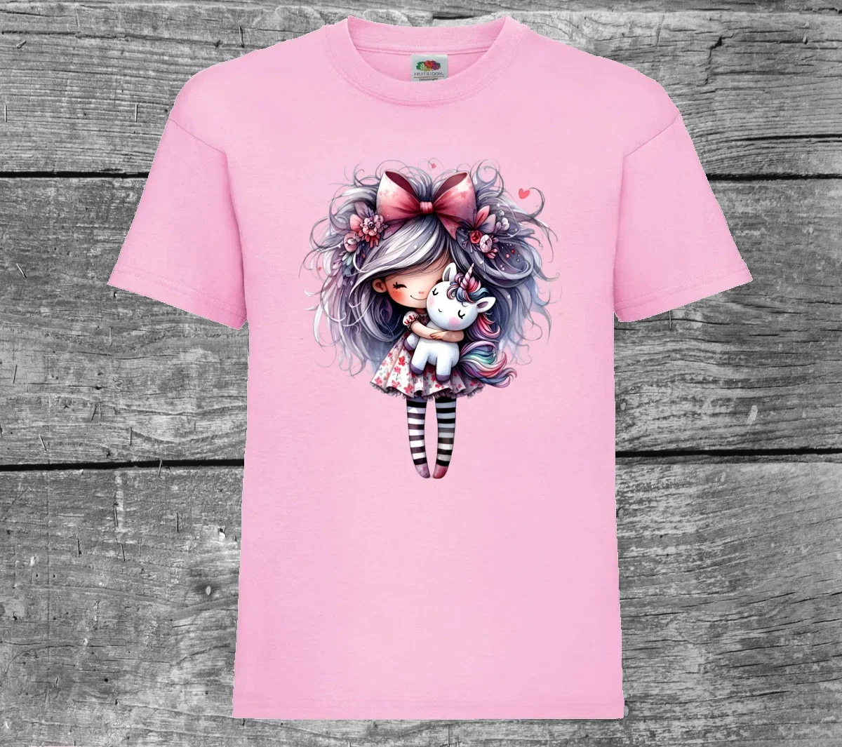 T-Shirt - Unicorn Girl (B)