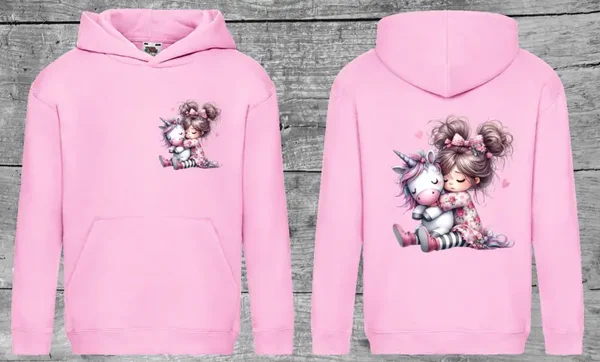 Hoodie - Unicorn Girl (C)