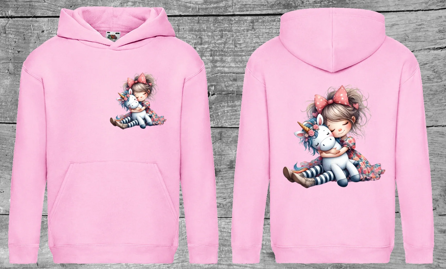 Hoodie - Unicorn Girl (F)