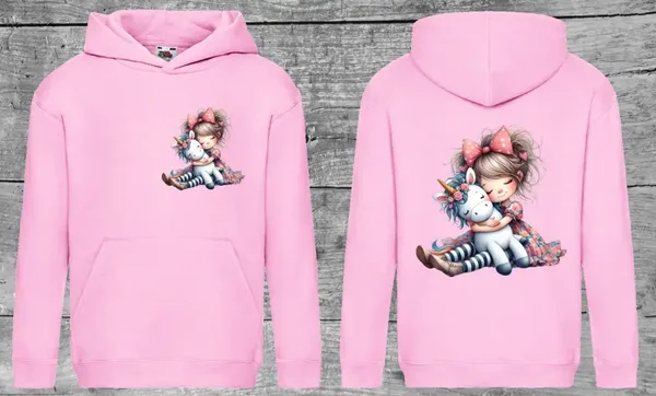 Hoodie - Unicorn Girl (F)