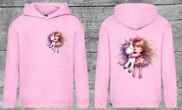 Hoodie - Unicorn Girl
