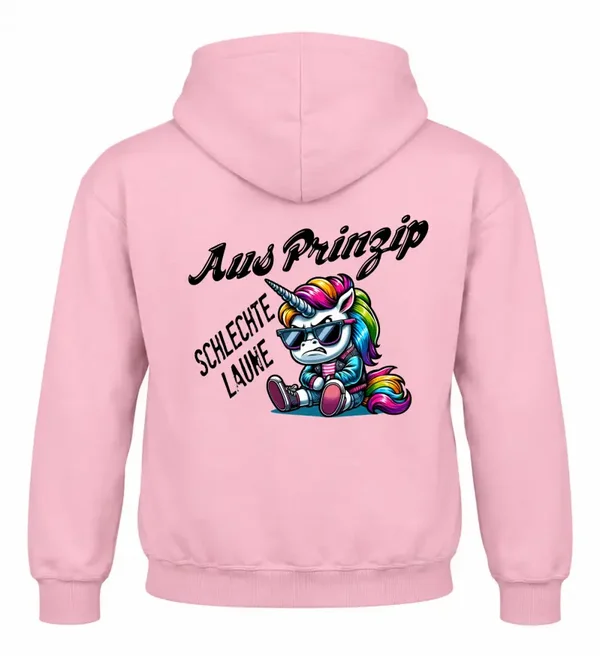 Hoodie - Einhorn - Aus Prinzip schlechte Laune