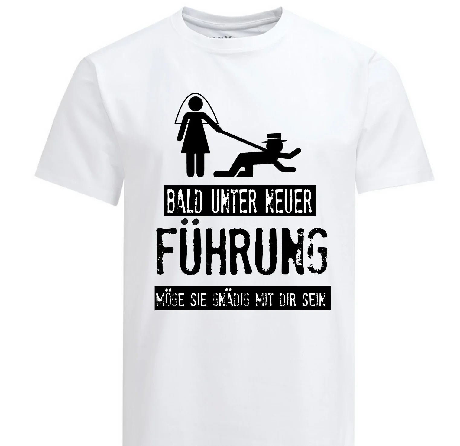 T-Shirt JGA - Bald unter neuer Führung (Junggesellenabschied)