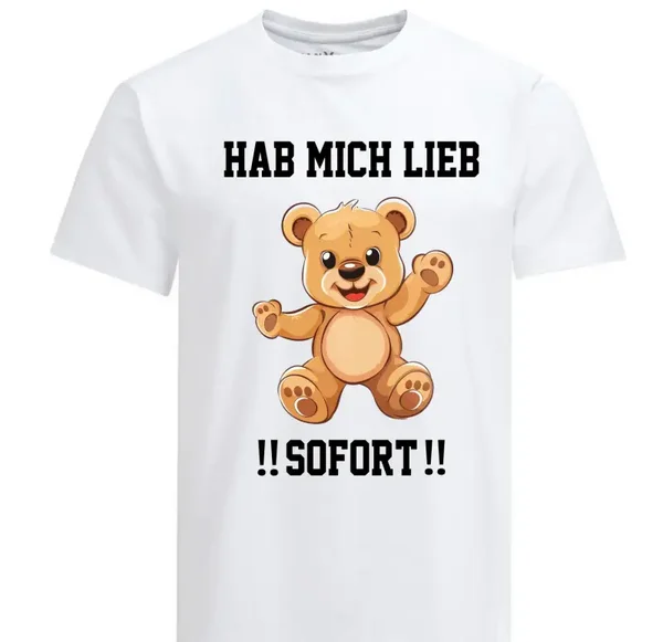 T-Shirt hab mich lieb