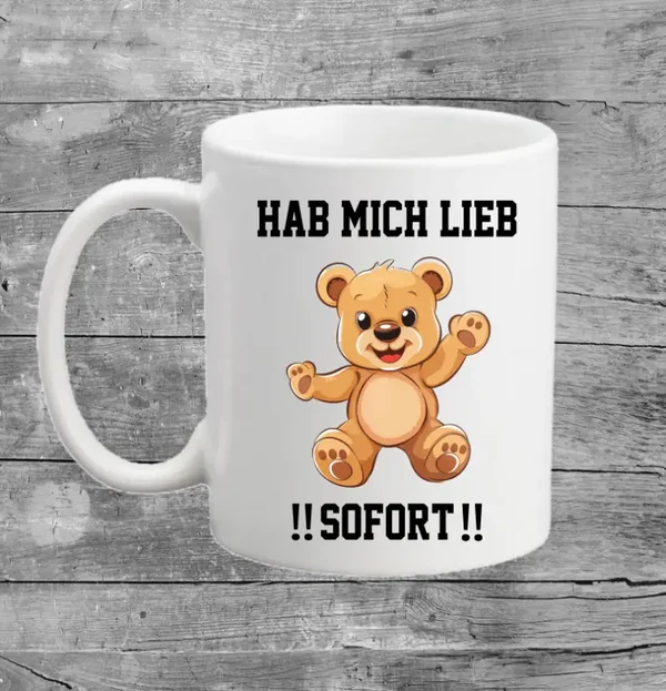 Tasse - Hab mich lieb