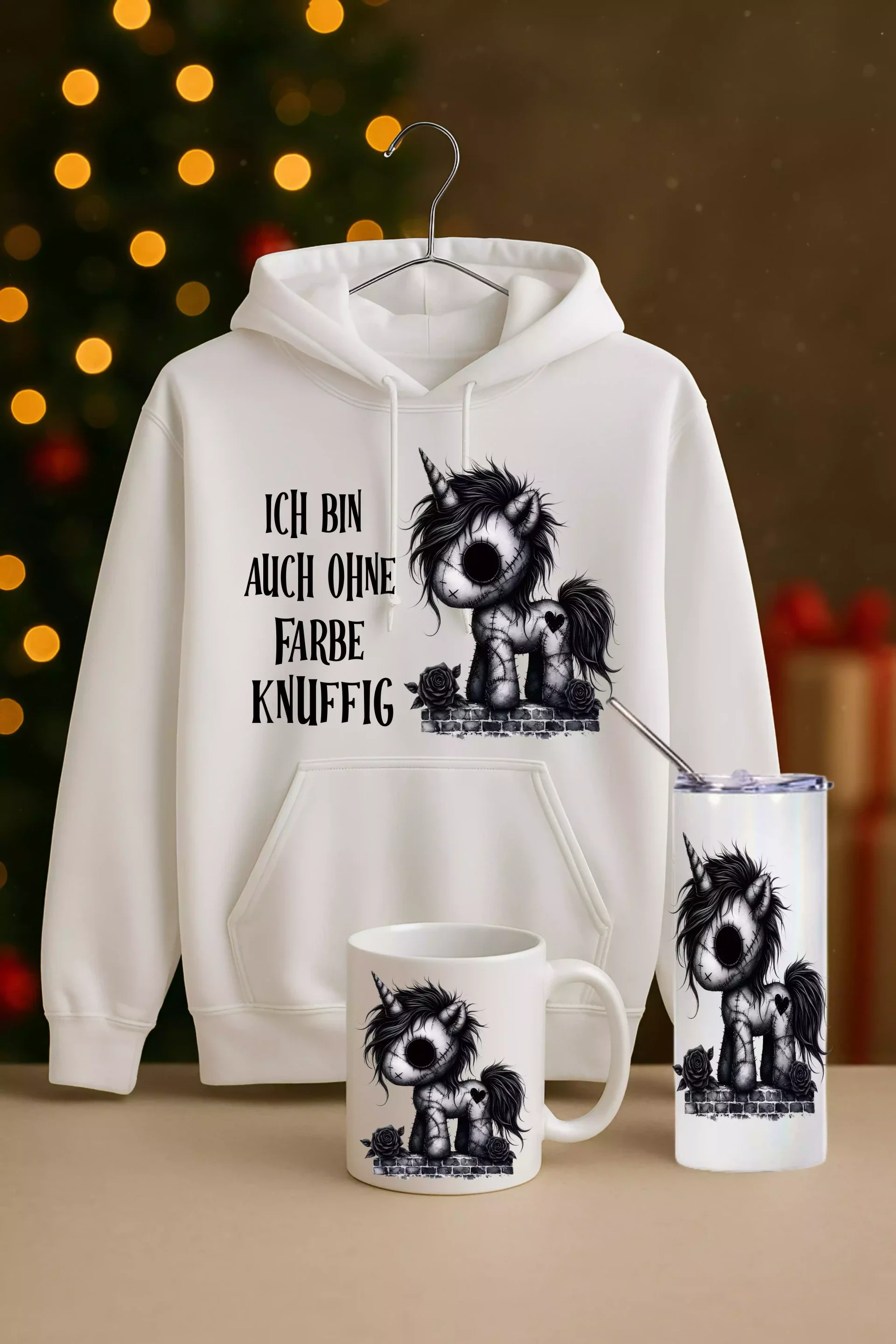 Ich bin auch ohne farbe Knuffig