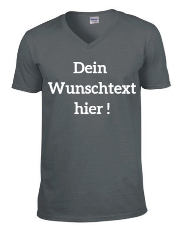 T-Shirt für Männer mit V-Ausschnitt