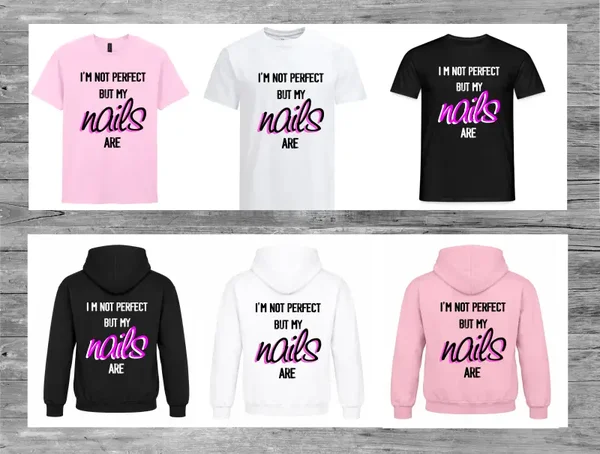 Set - Nails Lover / 1xT-shirt/1xHoodie/1xTasse