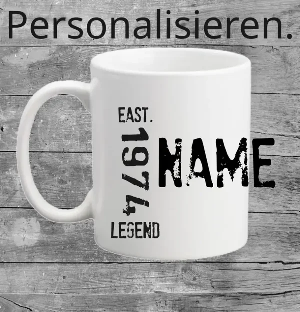 Personalisierbare Legenden - Tasse