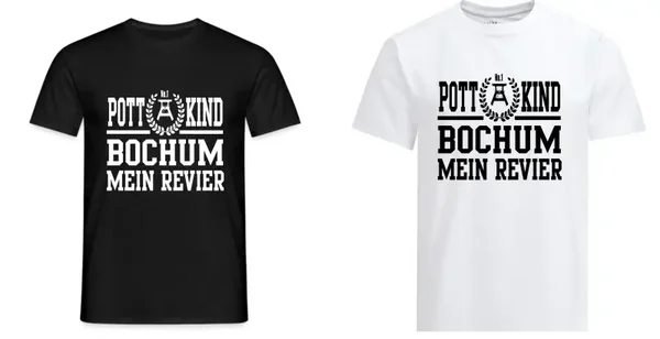 T-Shirt - Ruhrpott - Pottkind - Bochum