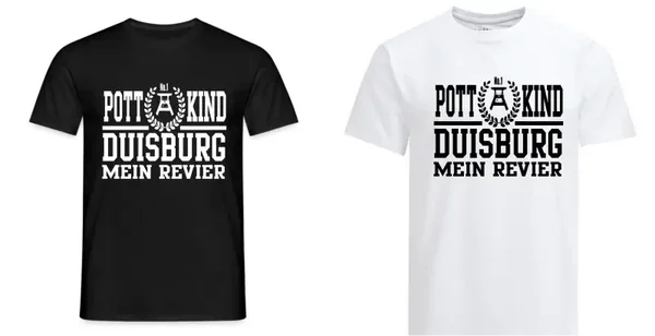 T-Shirt - Ruhrpott - Pottkind - Duisburg