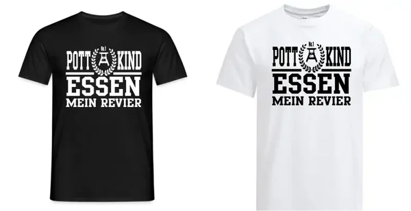 T-Shirt - Ruhrpott - Pottkind - Essen